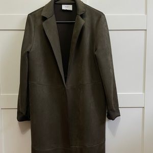 Women’s Midi Suede Zara Coat